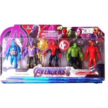 Kids Avengers 5 Figürlü Kartela Set 2158