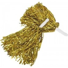 Samur 1 Çift Altın Renk Gösteri Ponponu