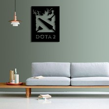 Woodenart Ledli Dota Ahşap Tablo