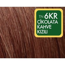 Natural Colors 6kr Çikolata Kahve Kızılı Organik Saç Boyası