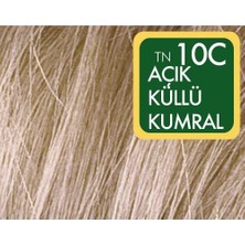 Natural Colors 10C Açık Küllü Sarı Organik Saç Boyası