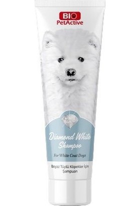 Bio Petactive Diamond White Shampoo Beyaz Tüylü Köpekler Için Şampuan