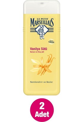 Le Petit Marseillais Vanilya Sütü Duş Jeli 400 ml x 2 Adet