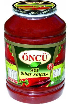 Öncü 4300Gr Acı Biber Salçası - 4'Lü