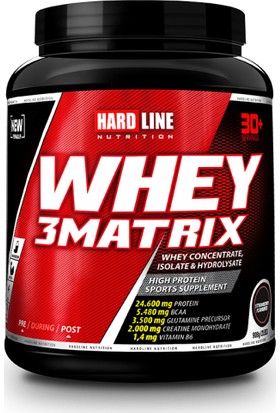 Hardline Whey 3 Matrix Protein Tozu 908 gr