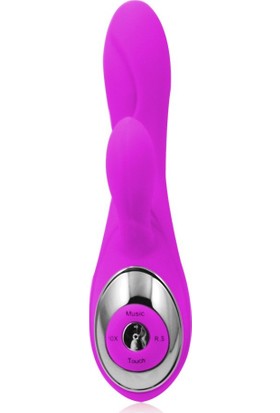 EasyLove G-Spot ve Klitoris Uyarıcı Çift Motorlu 10 Modlu Titreşimli Şarjlı Vibratör
