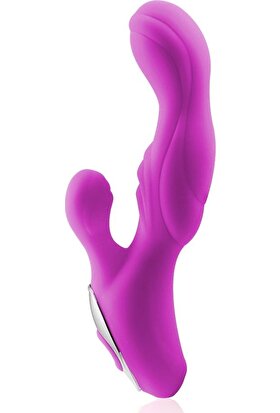 EasyLove G-Spot ve Klitoris Uyarıcı Çift Motorlu 10 Modlu Titreşimli Şarjlı Vibratör