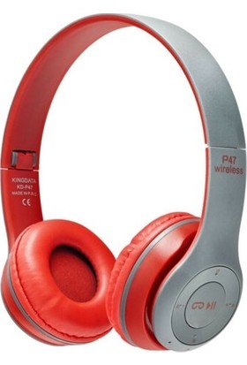 P47 Radyolu Kablosuz Bluetooth Kulak Üstü Kulaklık