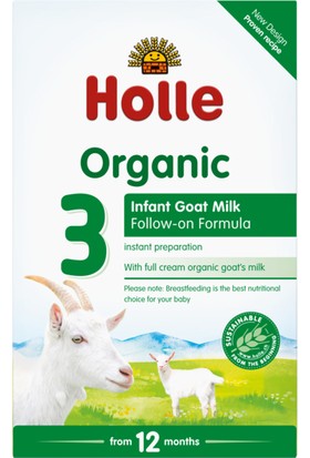 Holle Organik 3 Keçi Sütü 400 gr 12+ Ay