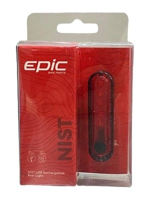 Epic Nist USB Şarjlı Bisiklet Arka Işık Stop