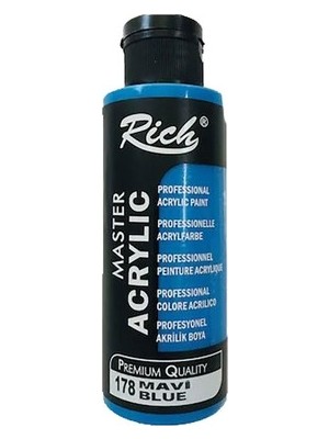 Rich Akrilik Boya 120 cc Mavi 178