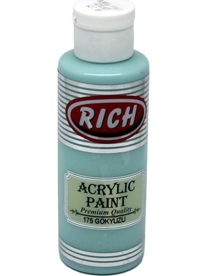 Rich Akrilik Boya 120 cc Ege Mavi 179