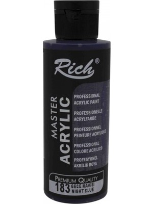 Rich Akrilik Boya 120 cc Gece Mavisi 183