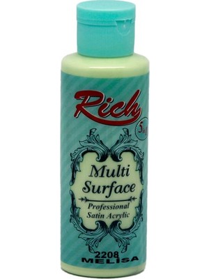 Rich Multi Surface 120 cc Melisa 2208 Akrilik Boya