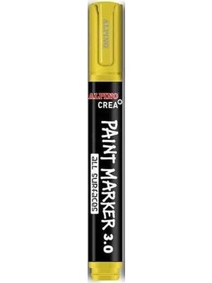 Alpino Paint 3.0 mm Metalik Kalem Sarı