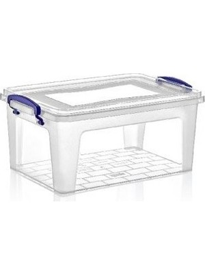 Karen Plastik Kilitli Saklama Kutusu 5,5 lt