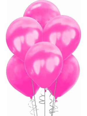 My Party Store Metalik Pembe Balon 10 Adet