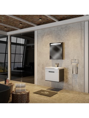 Belinza Carina Banyo Dolabı Takımı 80 cm