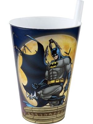 Cosiness Batman Pipetli Bardak 400 ml