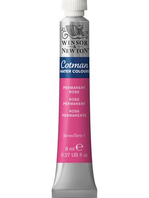 Winsor & Newton Cotman Sulu Boya 8 ml Tüp Permanent Rose
