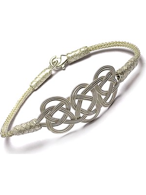 Midyat Nurtaş Gümüş 1000 Ayar Kazaziye Unisex Gümüş Bileklik