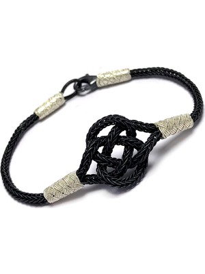 Midyat Nurtaş Gümüş 1000 Ayar Kazaziye Unisex Gümüş Bileklik
