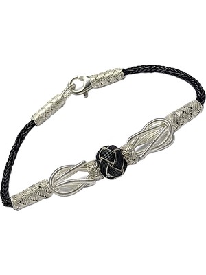 Midyat Nurtaş Gümüş 1000 Ayar Kazaziye Unisex Gümüş Bileklik