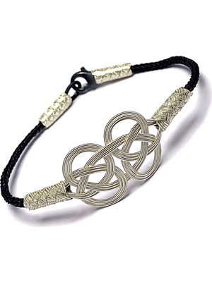 Midyat Nurtaş Gümüş 1000 Ayar Kazaziye Unisex Gümüş Bileklik