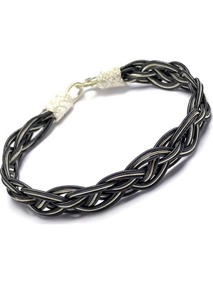 Midyat Nurtaş Gümüş 1000 Ayar Kazaziye Unisex Gümüş Bileklik