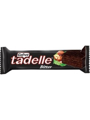 Tadelle Bitter Çikolatalı Gofret 35Gr-24'Lü