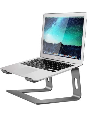 iDock M5 Alüminyum Ergonomik Macbook Bilgisayar Standı Space Gray