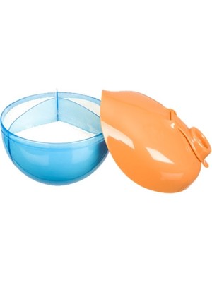 Bebedor Süt Tozu Saklama Kabı Turuncu Mavi
