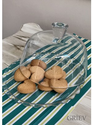 Paşabahçe Patisseri Cam Kek Fanusu