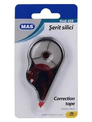 Mas Düzeltici Şerit Daksil Maxi 5 mm x 16 m 459 Renkli Kullanım İçin Pratik Çözüm