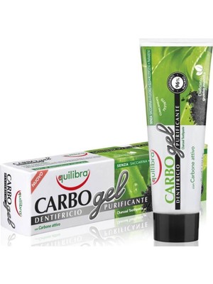 Equilibra Carbo Jel Kömür Diş Macunu 75 ml