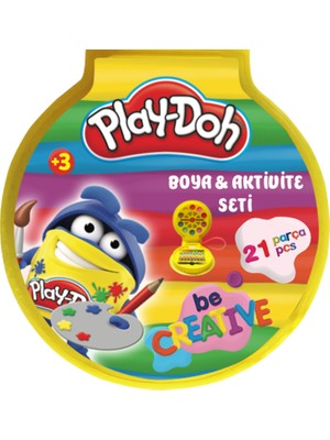 Play-Doh Kırtasiye Seti 21 Parça Renkli Boya ve Aktivite Malzemeleri ile Yaratıcılığı Artırır