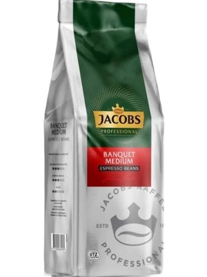 Jacobs Banquet Espresso Çekirdek Kahve 1 Kg
