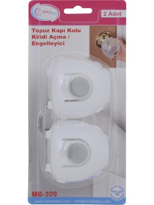 Miny Baby Topuz Kapı Kolu Kilidi Açma - Engelleyici