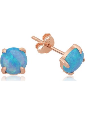 Gumush Gümüş Opal Taş Küpe