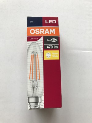 Osram LED Value 4W B40 2700K E14 Led Filament Mum Buji Ampul 10'lu