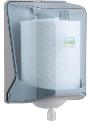 Vialli OG2T İçten Çekmeli Kağıt Havlu Dispenseri Şeffaf