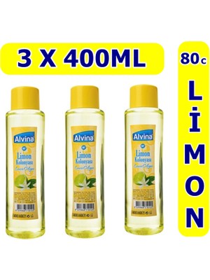 ALVİNA Limon Kolonyası 400