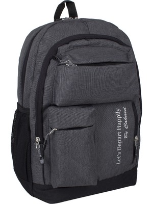 Bagacar 20101 Unisex Günlük ve Okul Sırt Çantası Antrasit