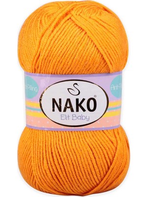 Nako Elit Baby El Örgü İpi  | Portakal Kabuğu 4038