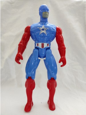 Blue Toys  Captain America Süper Kahraman 20 cm Işıklı Oyuncak