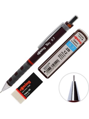 Rotring Tikky Versatil Kalem Silgi Uç 0.7 Set