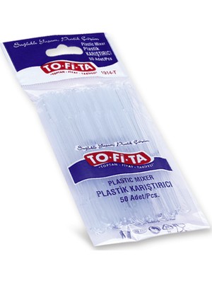 To-Fi-Ta Plastik Karıştırıcı 50'li
