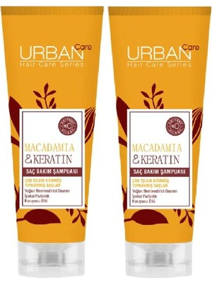 Urban Care Macadamıa Yağı ve Keratin Içeren Nemlendiricili Şampuanx2