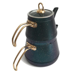 Ern Hira Orta Boy Granit Çaydanlık Yeşil