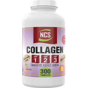 300 Tablet Hidrolize Collagen () Type (Tip) 1-2-3 Hyaluronic Acid Vitamin C Glutatyon